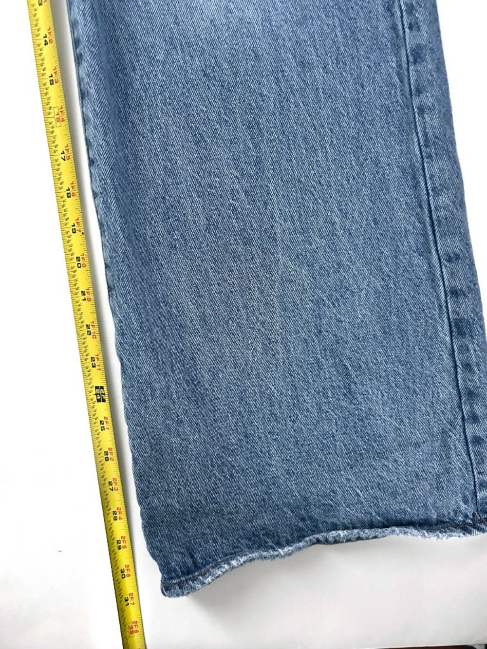 PacSun Lena Low Rise Baggy Jeans Size 26 Wide Leg Y2K Medium Wash Streetwear - Picture 7 of 8